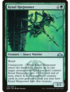 Magic: The Gathering Kraul Harpooner (136) Lightly Played
