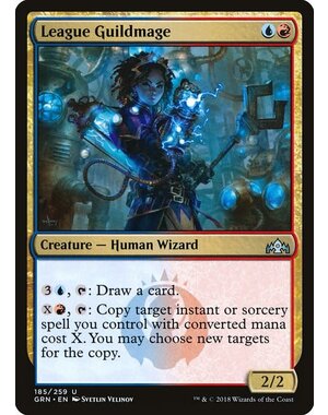 Magic: The Gathering League Guildmage (185) Moderately Played Foil