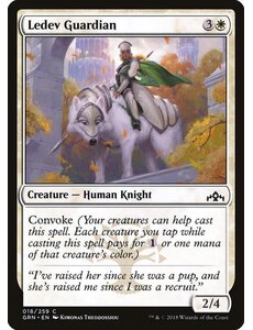 Magic: The Gathering Ledev Guardian (018) Lightly Played