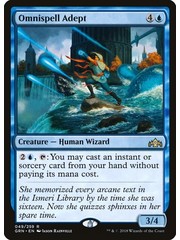 Magic: The Gathering Omnispell Adept (049) Lightly Played