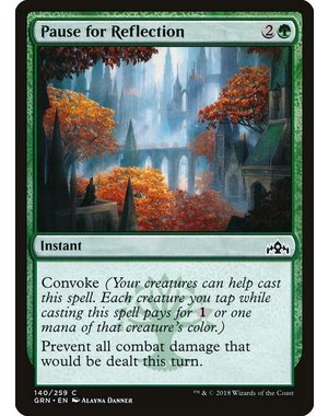 Magic: The Gathering Pause for Reflection (140) Lightly Played
