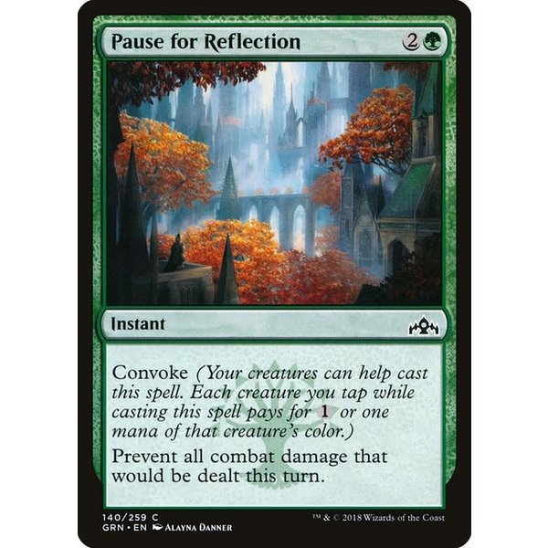 Magic: The Gathering Pause for Reflection (140) Lightly Played