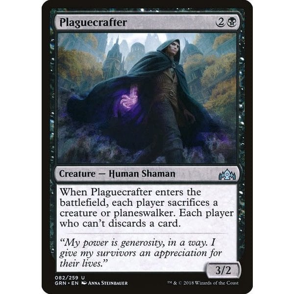 Magic: The Gathering Plaguecrafter (082) Lightly Played