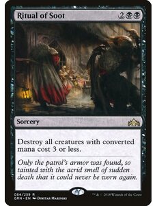 Magic: The Gathering Ritual of Soot (084) Lightly Played