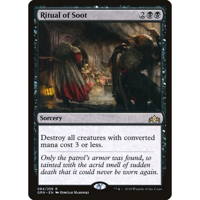 Magic: The Gathering Ritual of Soot (084) Near Mint Foil