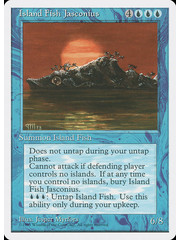 Magic: The Gathering Island Fish Jasconius (078) Lightly Played