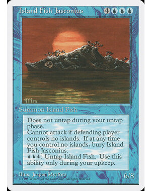 Magic: The Gathering Island Fish Jasconius (078) Lightly Played