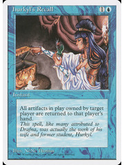 Magic: The Gathering Hurkyl's Recall (077) Moderately Played