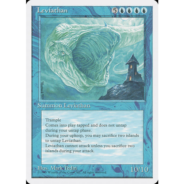 Magic: The Gathering Leviathan (080) Moderately Played