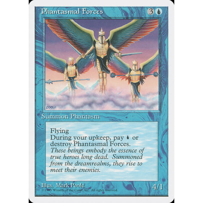 Magic: The Gathering Phantasmal Forces (088) Lightly Played