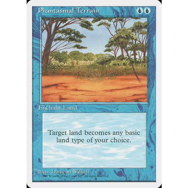 Magic: The Gathering Phantasmal Terrain (089) Lightly Played