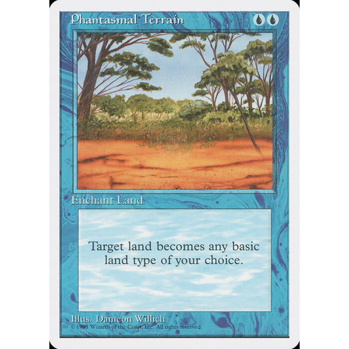 Magic: The Gathering Phantasmal Terrain (089) Lightly Played