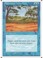 Magic: The Gathering Phantasmal Terrain (089) Moderately Played