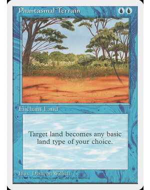 Magic: The Gathering Phantasmal Terrain (089) Moderately Played