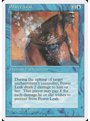 Magic: The Gathering Power Leak (092) Lightly Played