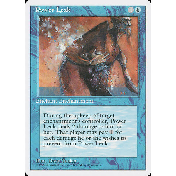 Magic: The Gathering Power Leak (092) Lightly Played