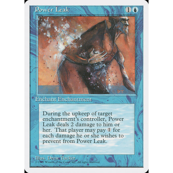 Magic: The Gathering Power Leak (092) Lightly Played