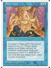 Magic: The Gathering Power Sink (093) Lightly Played
