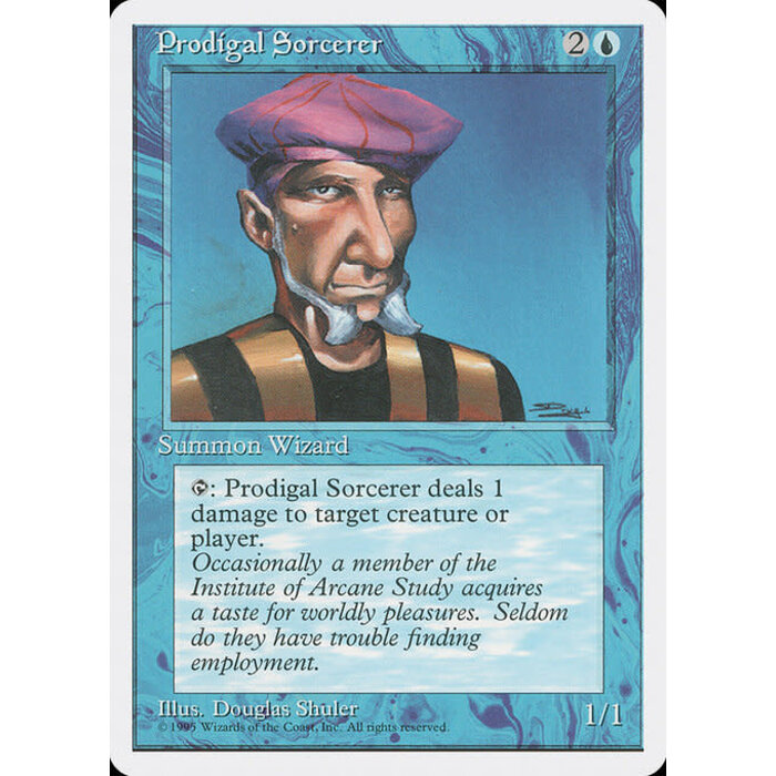 Magic: The Gathering Prodigal Sorcerer (094) Lightly Played