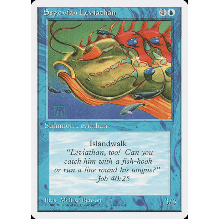 Magic: The Gathering Segovian Leviathan (099) Lightly Played