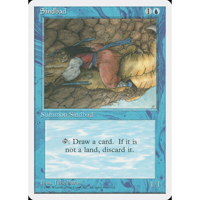 Magic: The Gathering Sindbad (100) Lightly Played