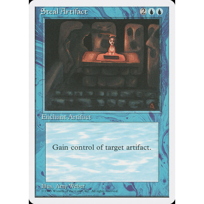 Magic: The Gathering Steal Artifact (105) Lightly Played