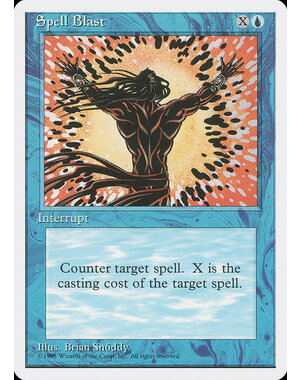 Magic: The Gathering Spell Blast (103) Lightly Played