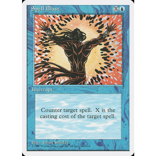 Magic: The Gathering Spell Blast (103) Lightly Played