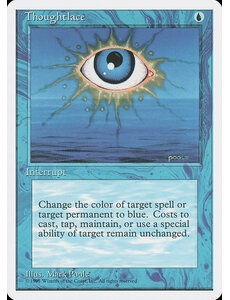 Magic: The Gathering Thoughtlace (107) Damaged