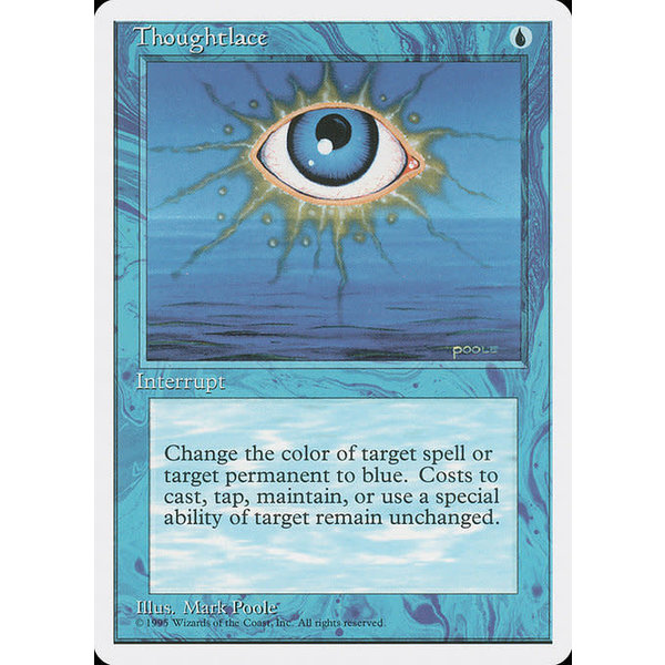 Magic: The Gathering Thoughtlace (107) Lightly Played