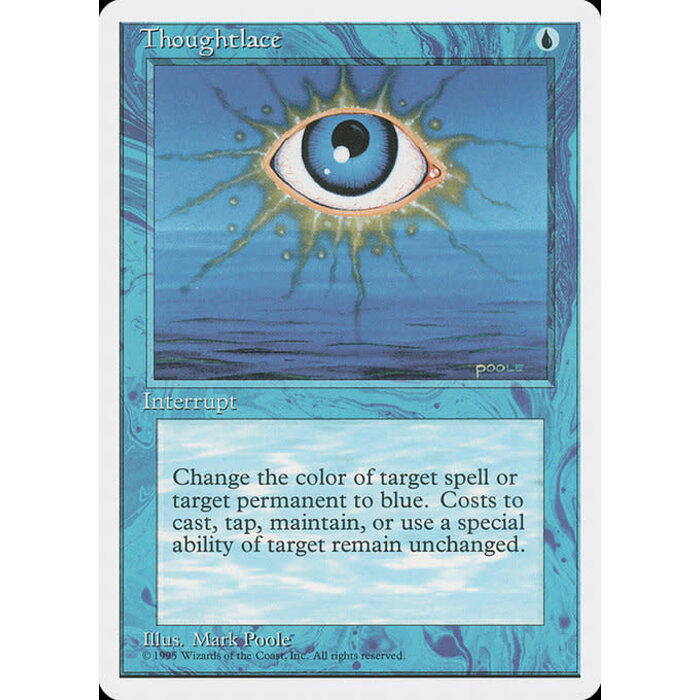 Magic: The Gathering Thoughtlace (107) Lightly Played