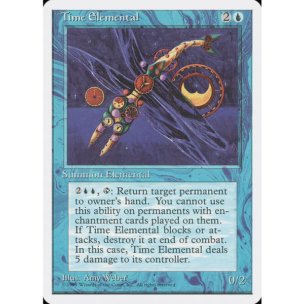 Magic: The Gathering Time Elemental (108) Lightly Played