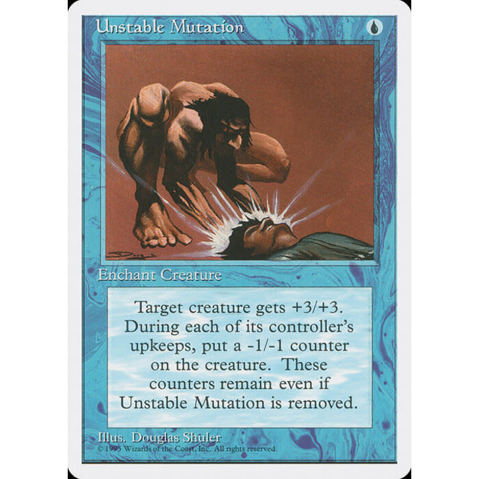 Magic: The Gathering Unstable Mutation (110) Lightly Played