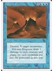 Magic: The Gathering Volcanic Eruption (112) Lightly Played