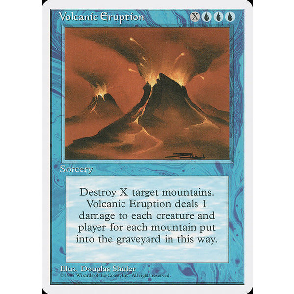 Magic: The Gathering Volcanic Eruption (112) Lightly Played