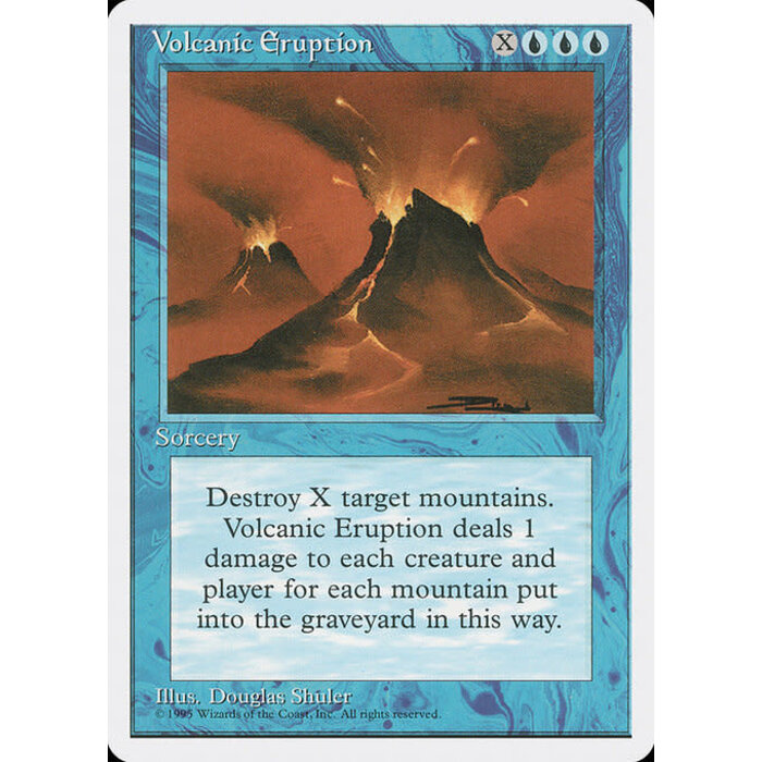 Magic: The Gathering Volcanic Eruption (112) Lightly Played