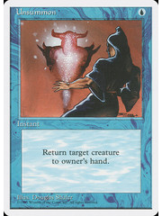 Magic: The Gathering Unsummon (111) Moderately Played