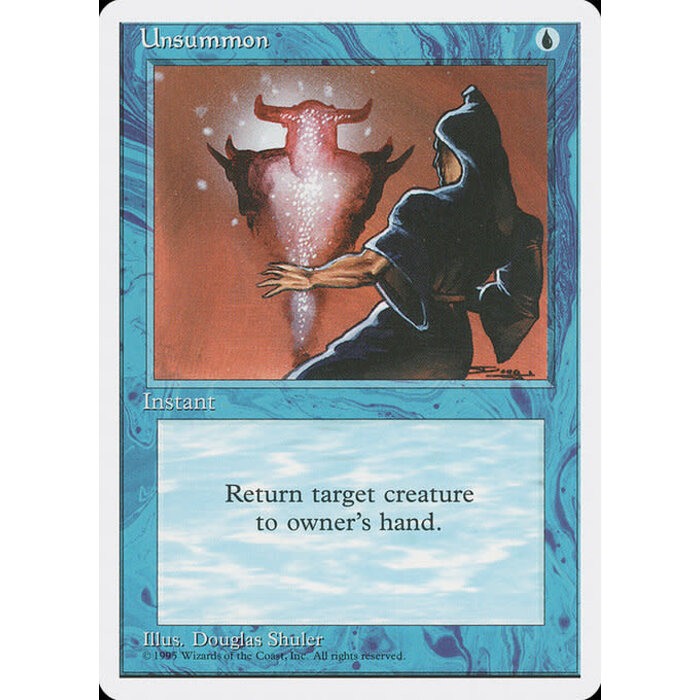 Magic: The Gathering Unsummon (111) Moderately Played