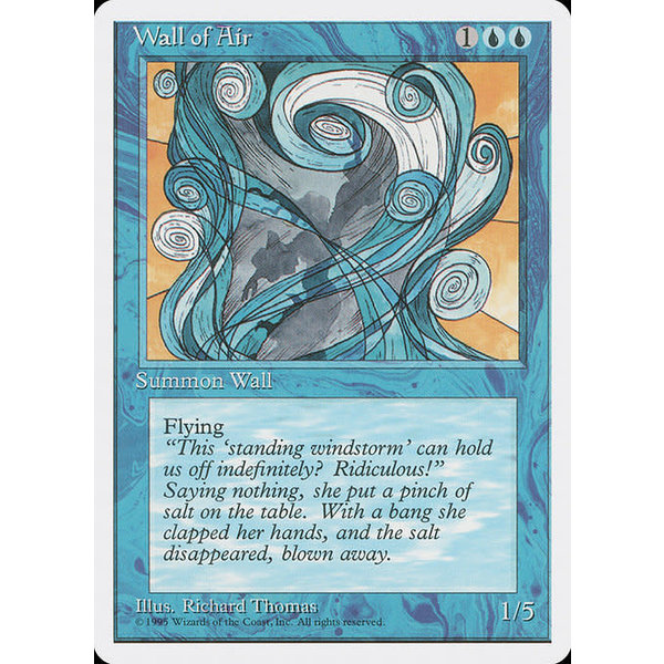 Magic: The Gathering Wall of Air (113) Lightly Played