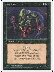 Magic: The Gathering Bog Imp (123) Lightly Played