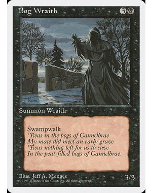 Magic: The Gathering Bog Wraith (124) Lightly Played