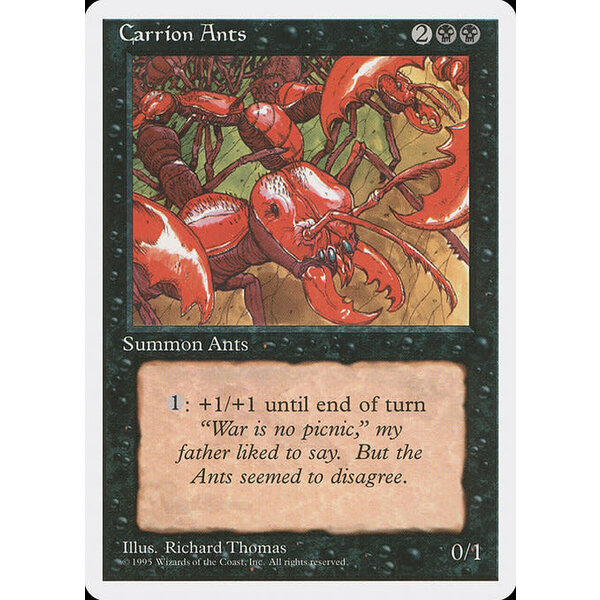 Magic: The Gathering Carrion Ants (125) Lightly Played
