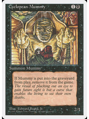 Magic: The Gathering Cyclopean Mummy (128) Lightly Played