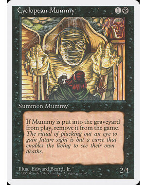 Magic: The Gathering Cyclopean Mummy (128) Lightly Played