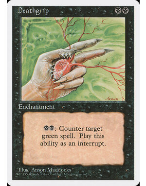 Magic: The Gathering Deathgrip (130) Moderately Played
