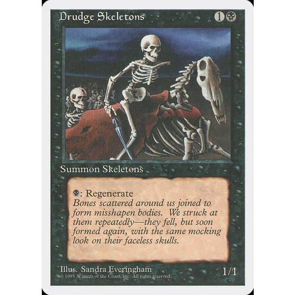 Magic: The Gathering Drudge Skeletons (133) Lightly Played