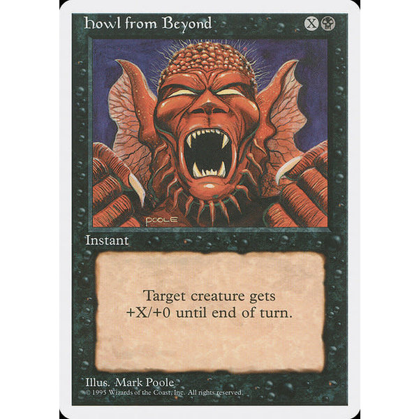 Magic: The Gathering Howl from Beyond (141) Lightly Played