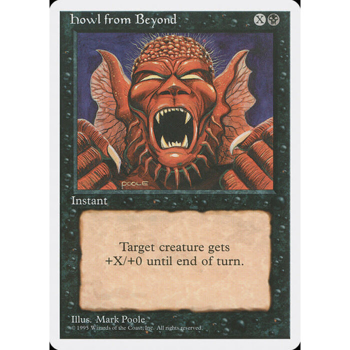 Magic: The Gathering Howl from Beyond (141) Lightly Played