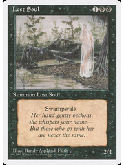 Magic: The Gathering Lost Soul (145) Lightly Played