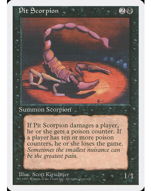 Magic: The Gathering Pit Scorpion (153) Lightly Played